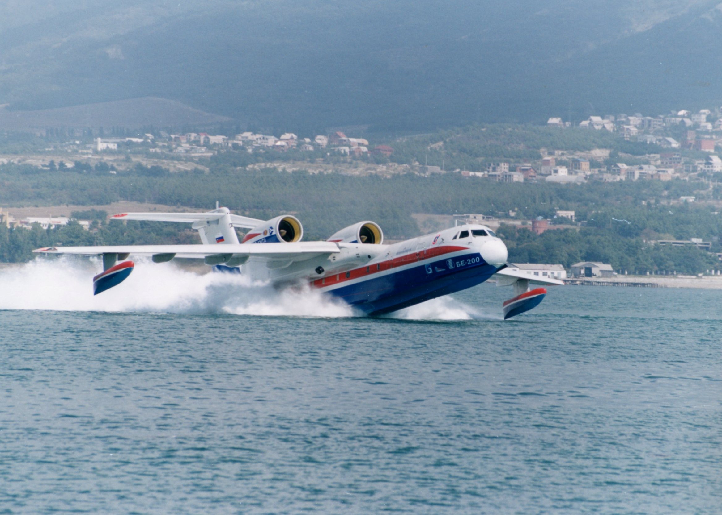 First modernized Be-200 amphibious air tankers rolled out - Fire